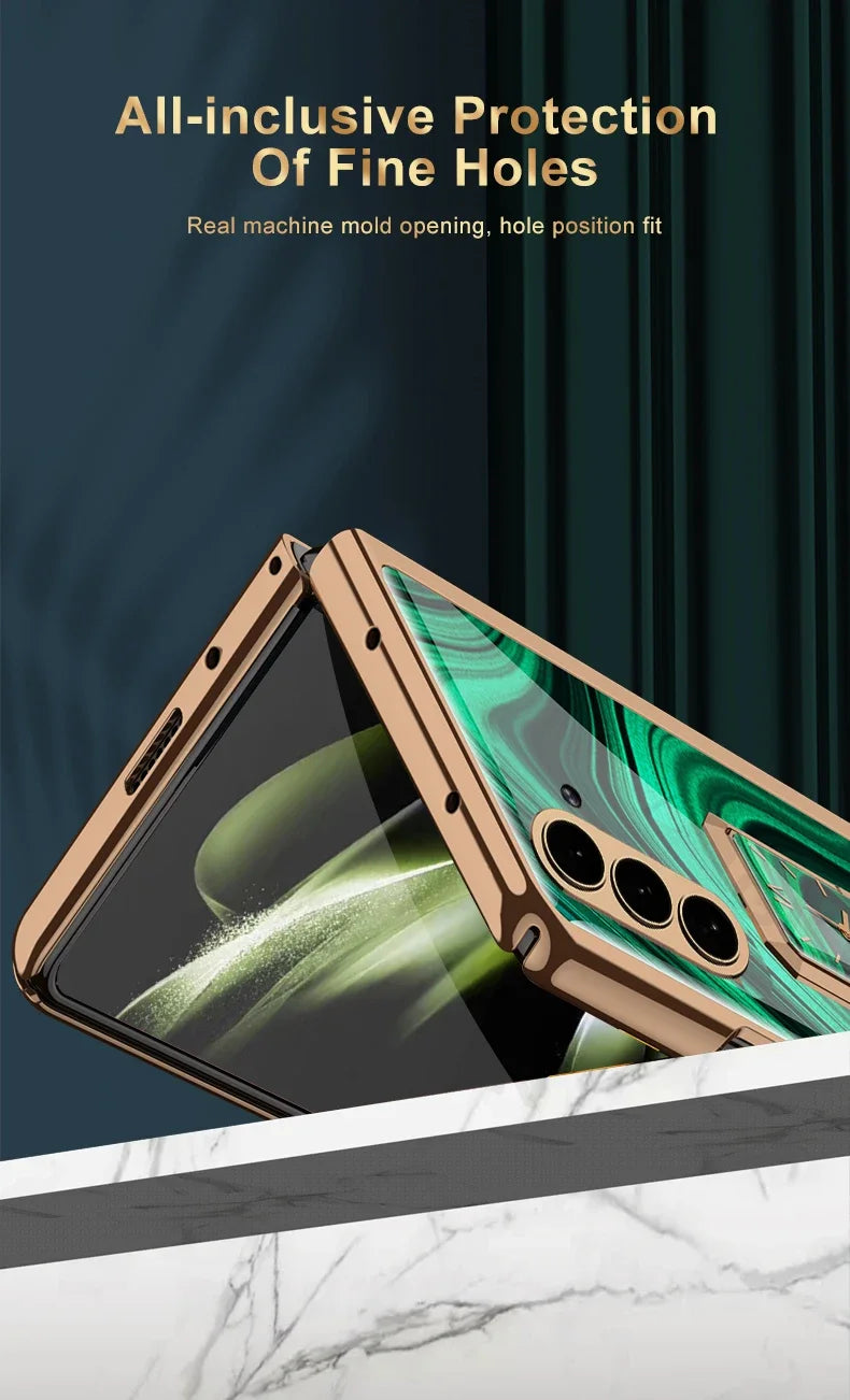 Luxury Clock Tempered Glass Case For Samsung Galaxy Fold Series - Premium Mobile Phone Cases from Dressmycell.com - Just $32! Shop now at Dressmycell.com Luxury Clock Tempered Glass Case For Samsung Galaxy Fold Series - Premium Mobile Phone Cases from Dressmycell.com - Just $32! Shop now at Dressmycell.com